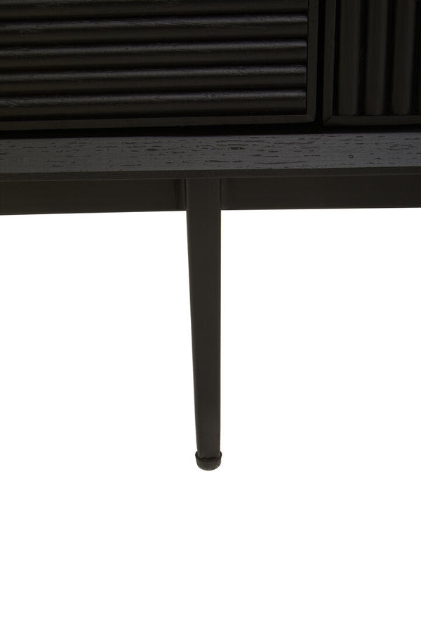 Jakara Black Finish Media Unit - Canwell Interiors Limited - Xshowhome