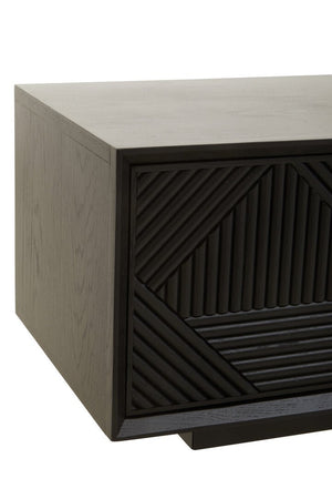 Jakara Black Finish Media Unit - Canwell Interiors Limited - Xshowhome