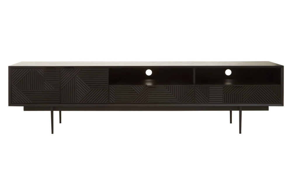 Jakara Black Finish Media Unit - XShowhome Limited - Xshowhome