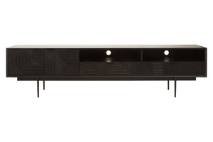 Jakara Black Finish Media Unit - XShowhome Limited - Xshowhome