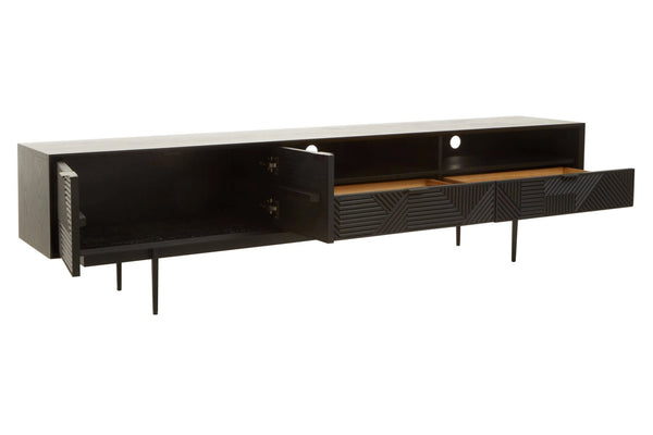 Jakara Black Finish Media Unit - XShowhome Limited - Xshowhome