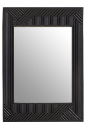 Jakara Black Finish Wall Mirror - Canwell Interiors Limited - Xshowhome