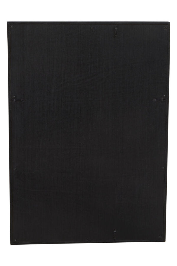 Jakara Black Finish Wall Mirror - Canwell Interiors Limited - Xshowhome