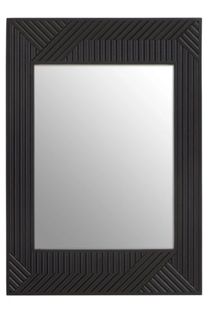Jakara Black Finish Wall Mirror - XShowhome Limited - Xshowhome