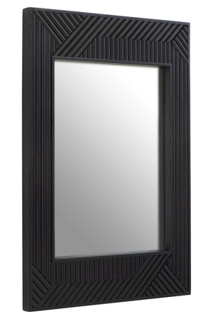 Jakara Black Finish Wall Mirror - XShowhome Limited - Xshowhome
