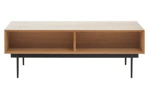 Jakara Natural Finish Coffee Table with Drawers - Canwell Interiors Limited - Xshowhome