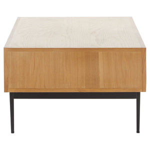 Jakara Natural Finish Coffee Table with Drawers - Canwell Interiors Limited - Xshowhome