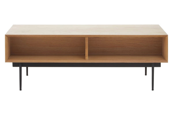 Jakara Natural Finish Coffee Table with Drawers - XShowhome Limited - Xshowhome
