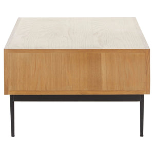 Jakara Natural Finish Coffee Table with Drawers - XShowhome Limited - Xshowhome