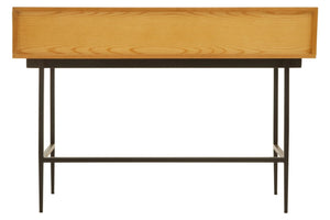 Jakara Natural Finish Console Table with 2 Drawers - XShowhome Limited - Xshowhome