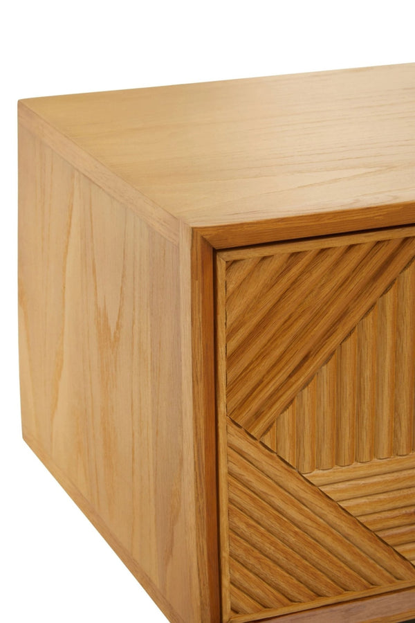 Jakara Natural Finish Media Unit - XShowhome Limited - Xshowhome