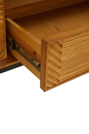 Jakara Natural Finish Media Unit - XShowhome Limited - Xshowhome