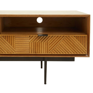 Jakara Natural Finish Media Unit - XShowhome Limited - Xshowhome