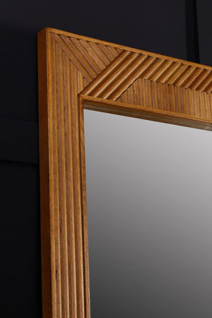 Jakara Natural Finish Wall Mirror - XShowhome Limited - Xshowhome