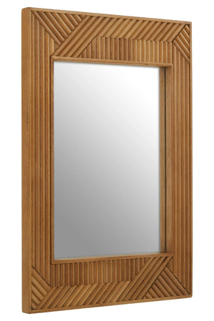 Jakara Natural Finish Wall Mirror - XShowhome Limited - Xshowhome