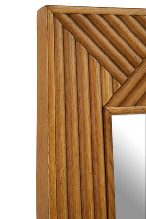 Jakara Natural Finish Wall Mirror - XShowhome Limited - Xshowhome