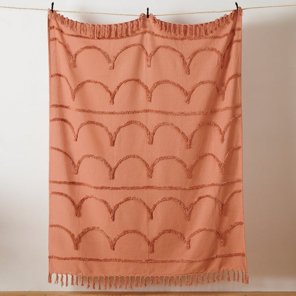 Jakarta 130x180 Throw Blush - Canwell Interiors Limited - Riva