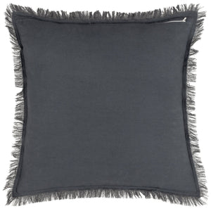 Jaye 45x45 Feather Filled Cushion Slate - Canwell Interiors Limited - Riva