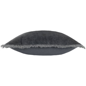 Jaye 45x45 Feather Filled Cushion Slate - Canwell Interiors Limited - Riva