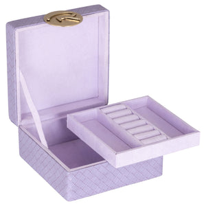 Jewellery Box Joelle Small (purple) - Canwell Interiors Limited - Richmond