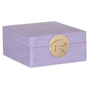 Jewellery Box Joelle Small (purple) - Canwell Interiors Limited - Richmond