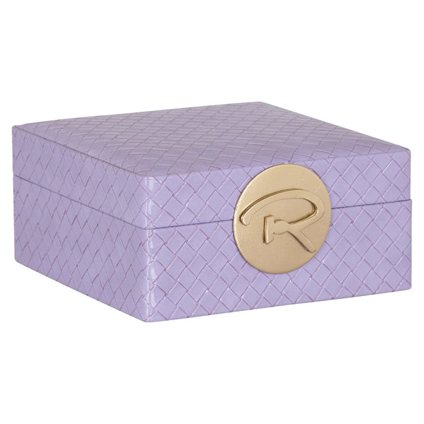 Jewellery Box Joelle Small (purple) - Canwell Interiors Limited - Richmond