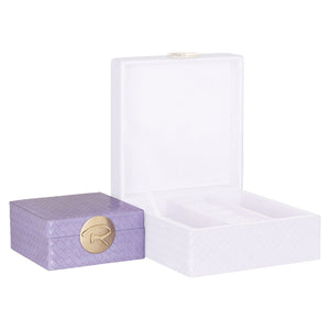 Jewellery Box Joelle Small (purple) - Canwell Interiors Limited - Richmond