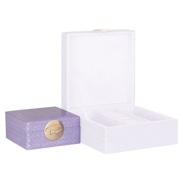 Jewellery Box Joelle Small (purple) - Canwell Interiors Limited - Richmond