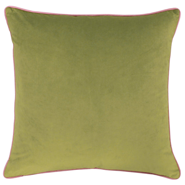 Jungle Leop Piped 43x43 C/c Green - Canwell Interiors Limited - Riva