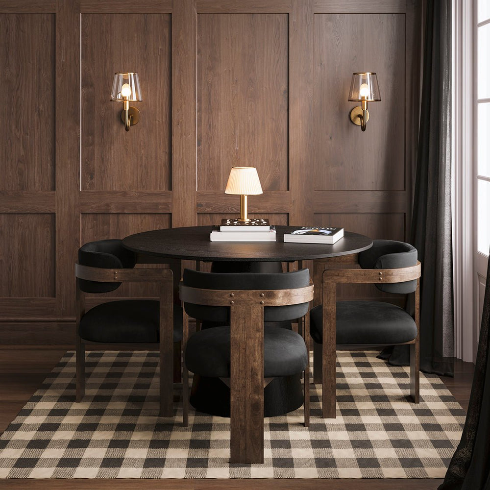 Juno Black Dining Table - XShowhome Limited - Canwell