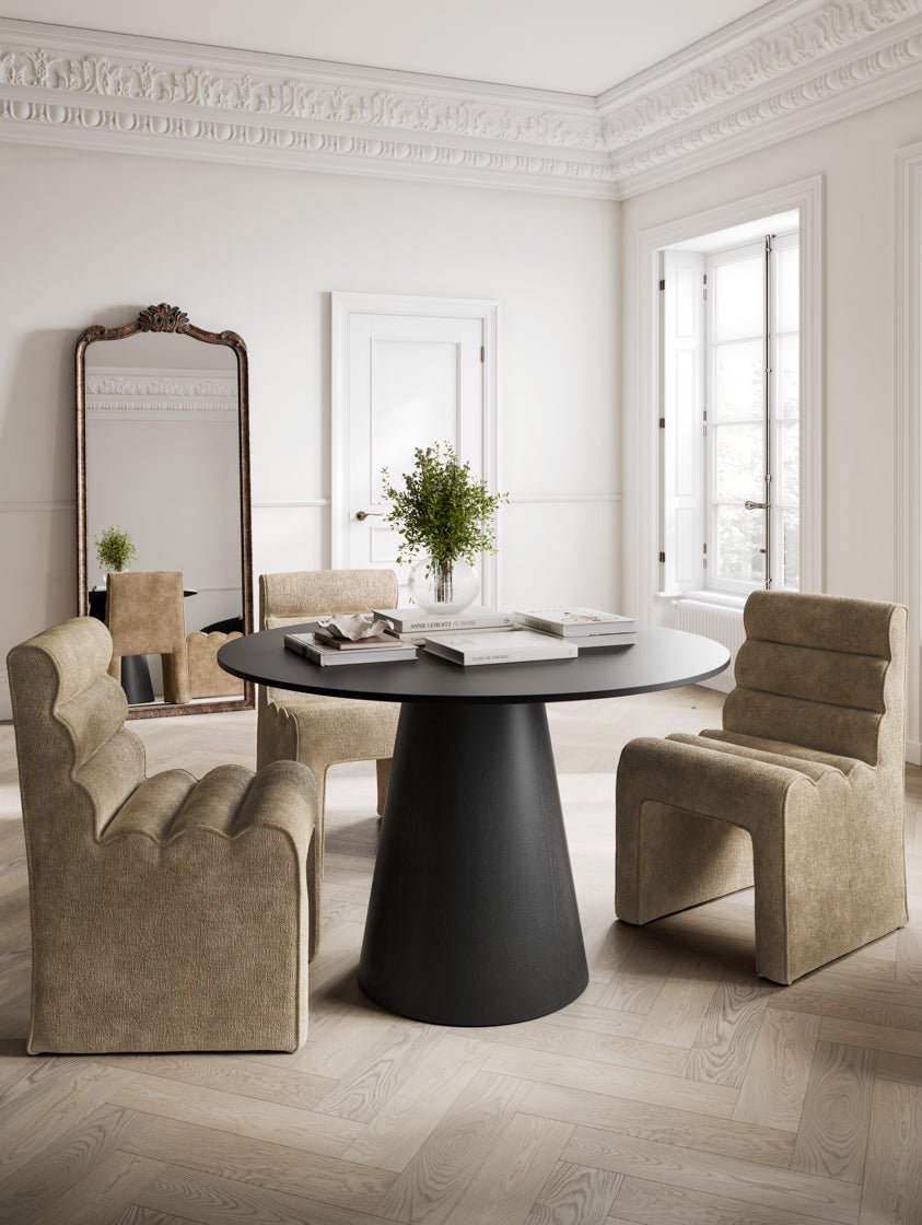Juno Black Dining Table - XShowhome Limited - Canwell