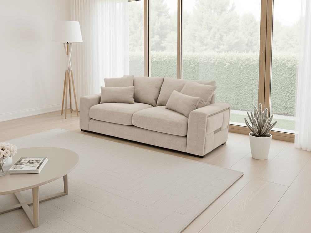 Jupiter Sofa Beige 2 Seater - XShowhome Limited - Xshowhome