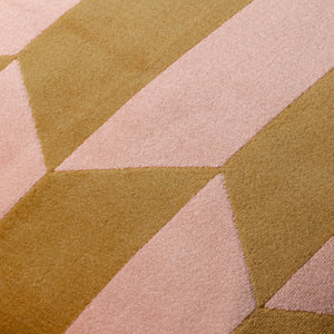 Kalho 45x45 Feather Filled Cushion Pink/ochre - Canwell Interiors Limited - Riva