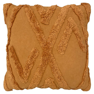 Kamjo 50x50 Feather Filled Cushion Ginger - Canwell Interiors Limited - Riva