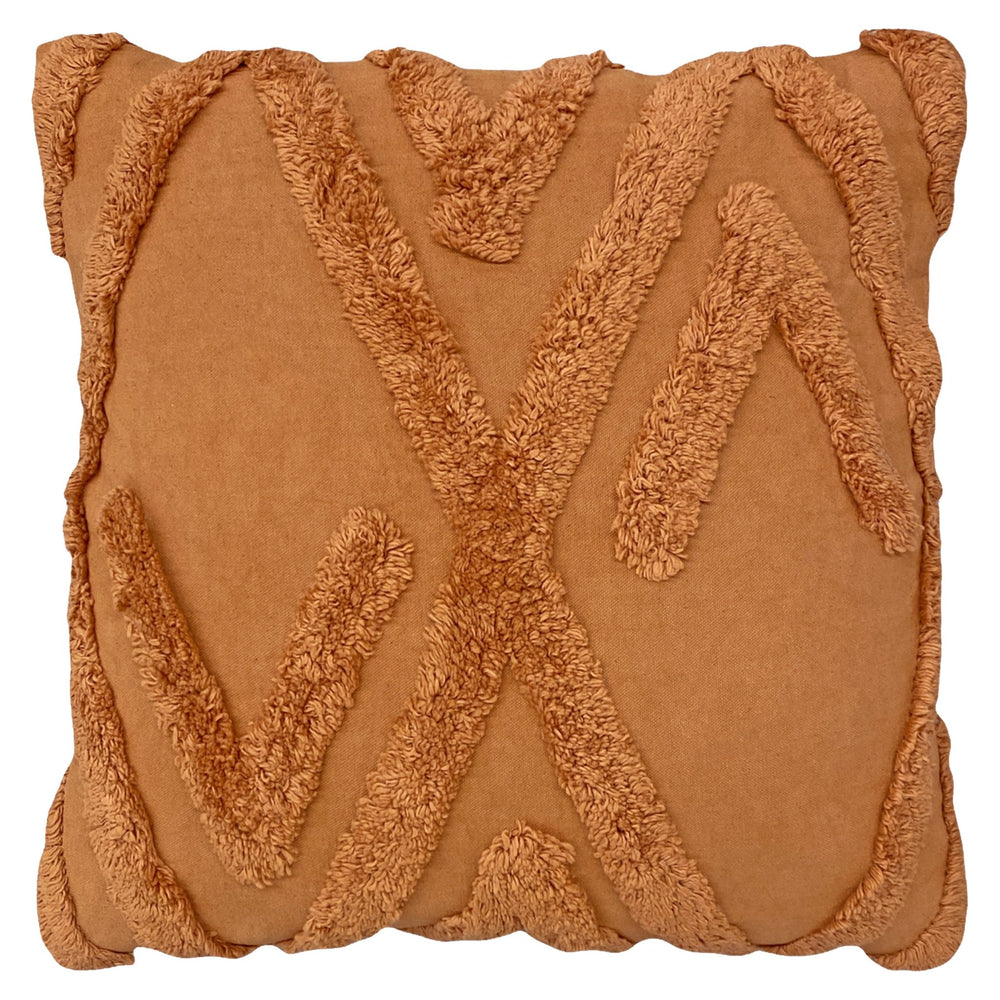 Kamjo 50x50 Feather Filled Cushion Rust - Canwell Interiors Limited - Riva