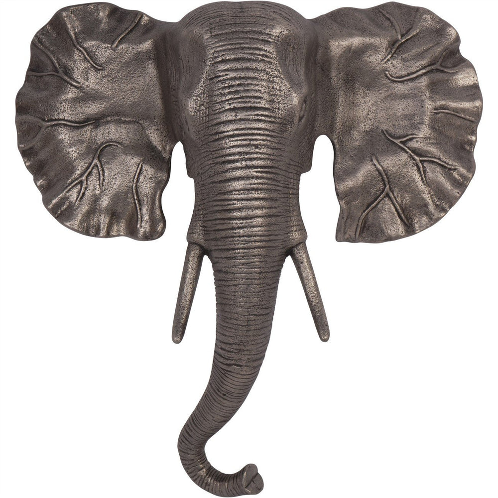 Kariba Cast Aluminium Elephant Wall Art - XShowhome Limited - Libra