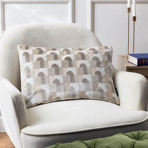 Keela 35x50 Feather Filled Cushion Natural - Canwell Interiors Limited - Riva