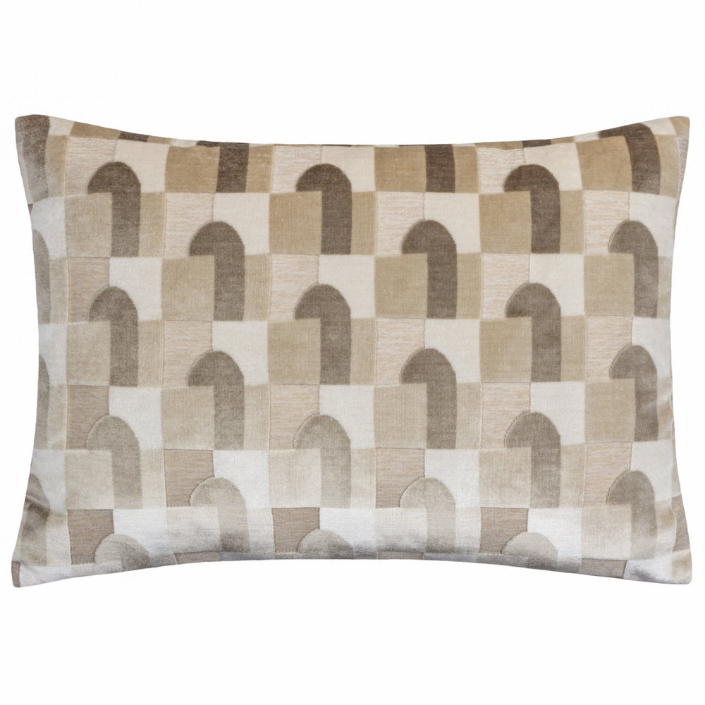 Keela 35x50 Feather Filled Cushion Natural - Canwell Interiors Limited - Riva