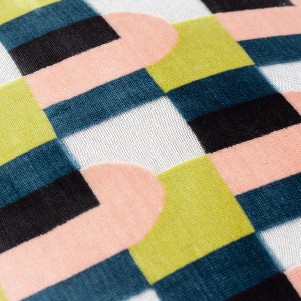 Keela 35x50 Feather Filled Cushion Pink/avo Green - Canwell Interiors Limited - Riva