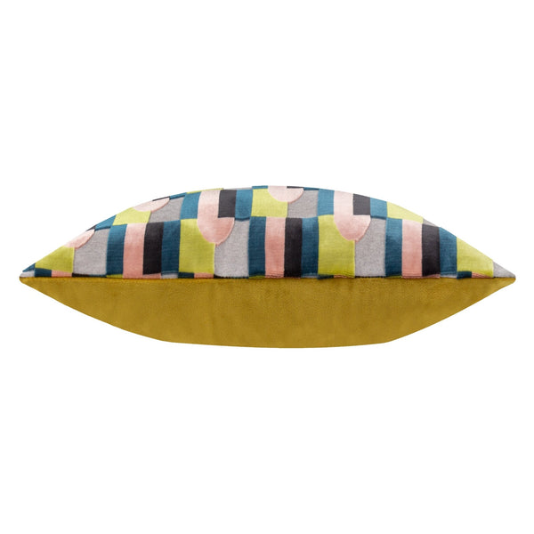 Keela 35x50 Feather Filled Cushion Pink/avo Green - Canwell Interiors Limited - Riva