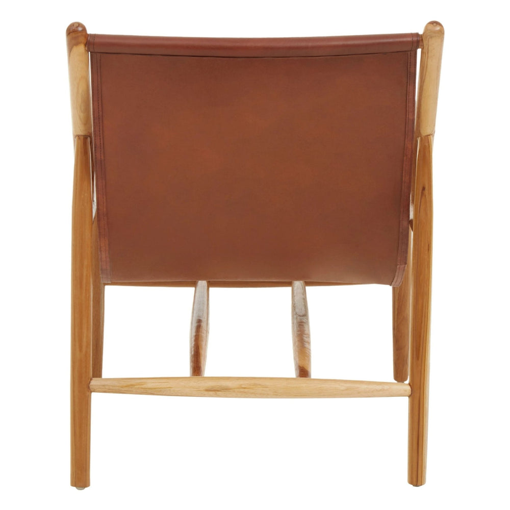 Kendari Antique Dark Brown Leather Chair - XShowhome Limited - Xshowhome