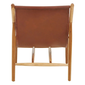 Kendari Antique Dark Brown Leather Chair - XShowhome Limited - Xshowhome