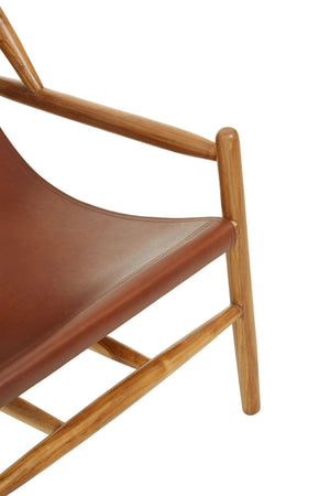 Kendari Antique Dark Brown Leather Chair - XShowhome Limited - Xshowhome