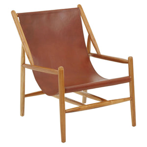 Kendari Antique Dark Brown Leather Chair - XShowhome Limited - Xshowhome