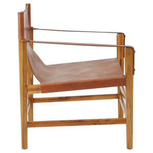Kendari Brown Cow Leather Chair - XShowhome Limited - Xshowhome