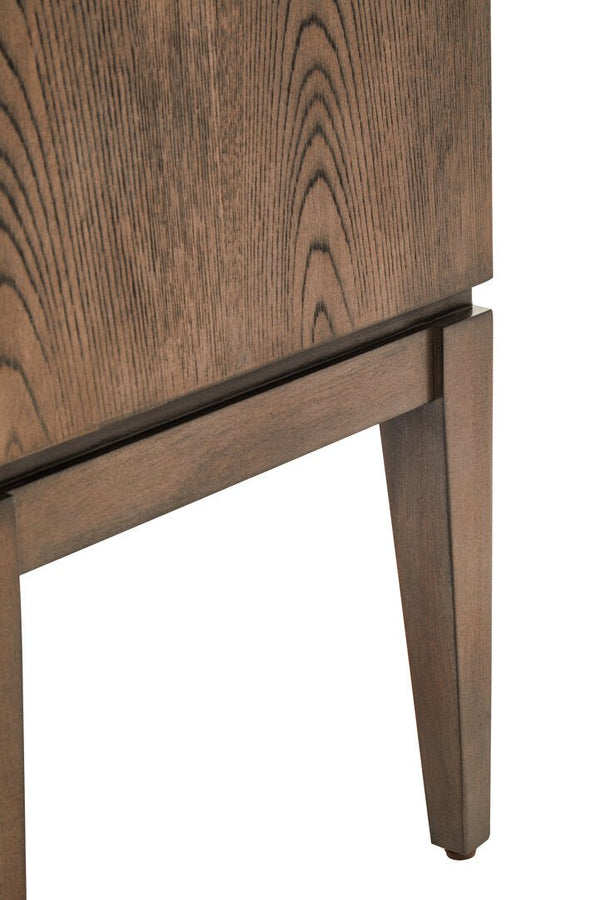 Kendari Natural Leather and Teak Wood Dining Chair - Canwell Interiors Limited - Xshowhome
