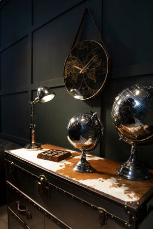 Kensington Townhouse Brown And White Cowhide Cabinet - Canwell Interiors Limited - Xshowhome