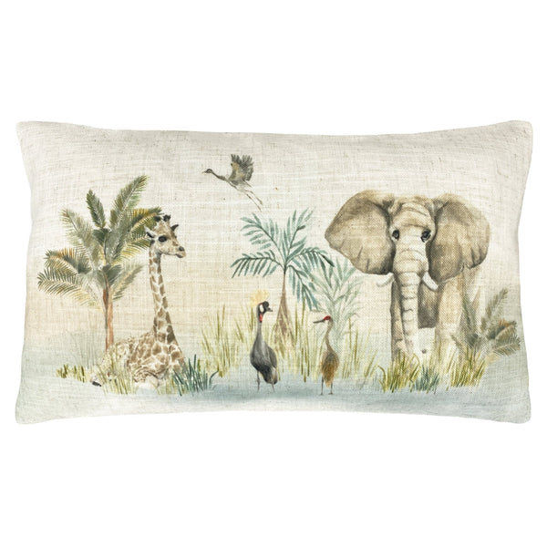 Kenya 30x50 Feather Filled Cushion Scene - Canwell Interiors Limited - Riva