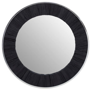 Kerala Black Round Wall Mirror - XShowhome Limited - Xshowhome