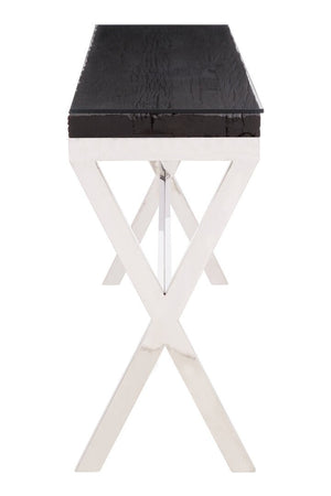 Kerala Console Table With Crossed Legs - Canwell Interiors Limited - Xshowhome